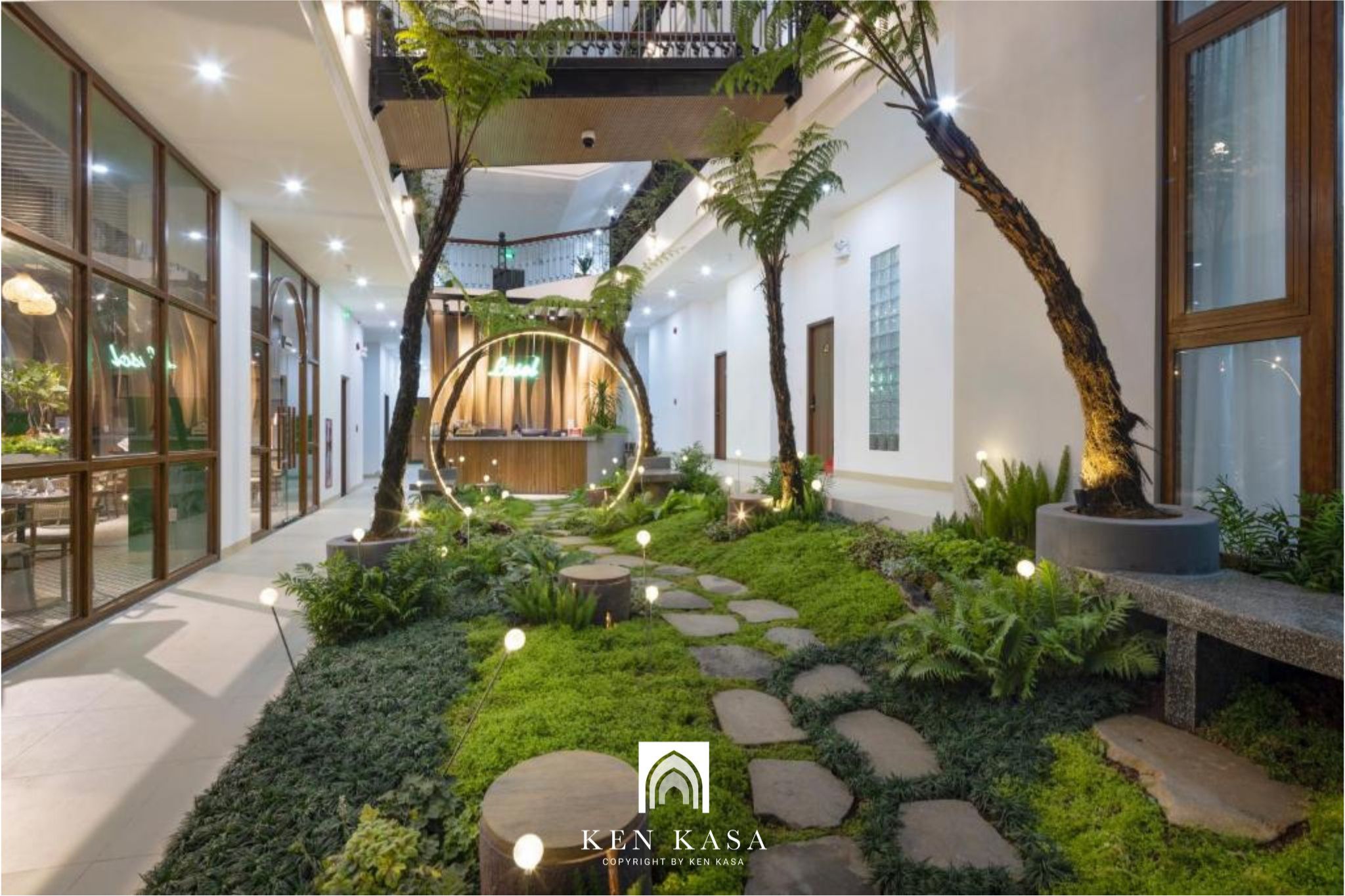 Không gian mở gần gũi thiên nhiên
